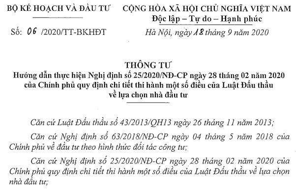 Gỡ vướng “rào cản” kinh doanh bất động sản - Vướng mắc từ Thông tư 06 về lựa chọn nhà đầu tư (09/08/2021)